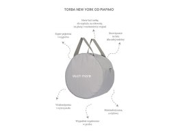 Wielofunkcyjna torba do porodu NEW YORK szara PIAPIMO Piapimo
